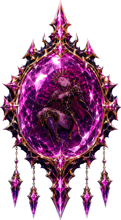 Queen's corrupted crystal